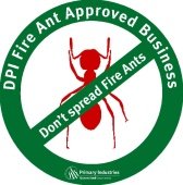 Fire Ant Approved Business Badge